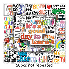 Creative Teacher 50 Waterproof Stickers