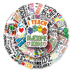 Creative Teacher 50 Waterproof Stickers