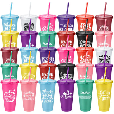 Educator's Gratitude 24oz Tumbler Set - 30 Pcs